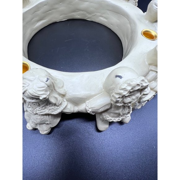 Vintage Abbey Press Advent Wreath Candle Holder Children All Over The World  - Picture 2 of 13